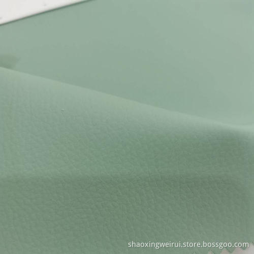 0,8 mm miętowo-zielona skóra PVC